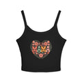 Cool Summer Spaghetti Strap Tank - Mama Love Floral - DipaliZ