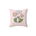 Trendy Polyester Square Pillows - Concealed Zipper Statement Pieces - DipaliZ