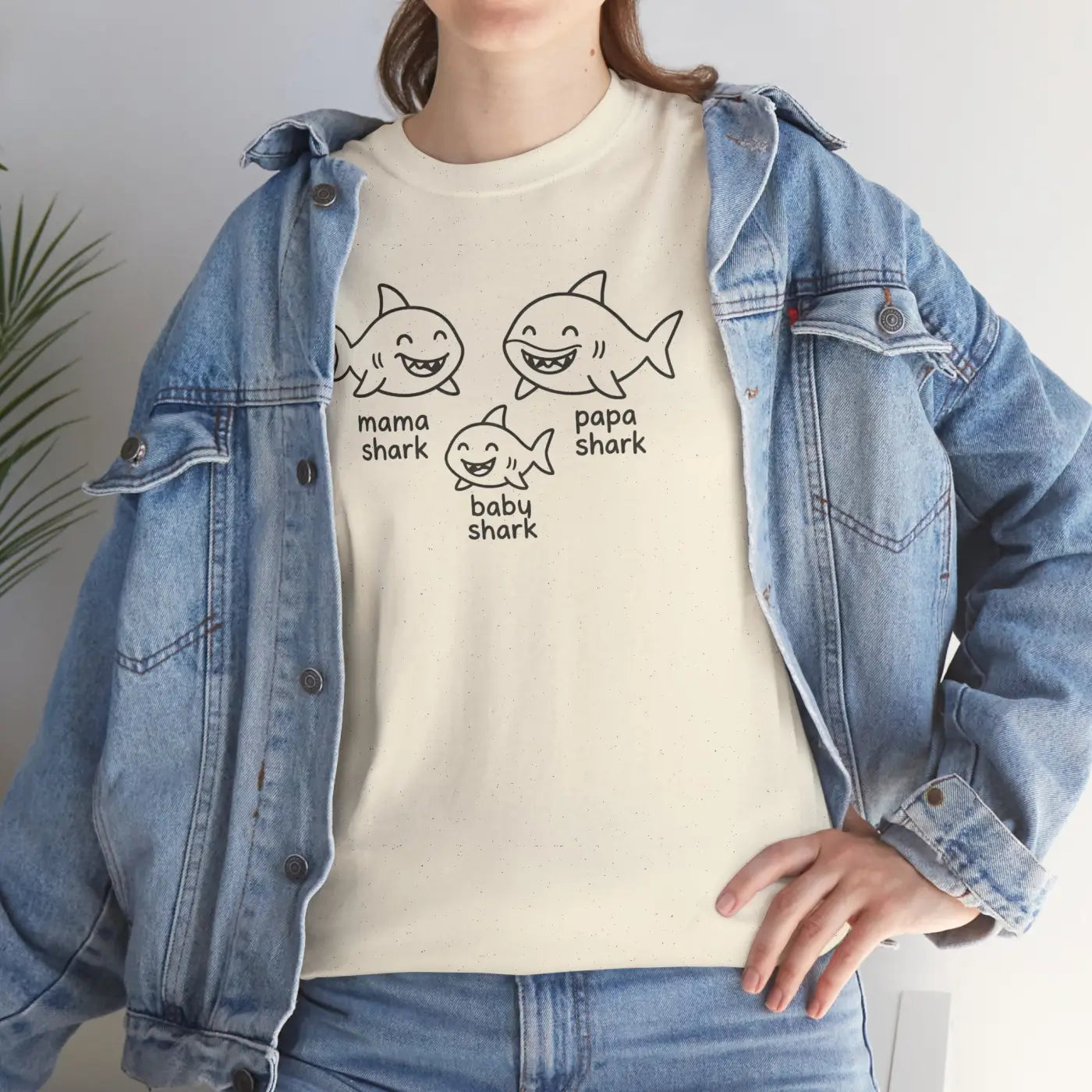 Unisex Heavy Cotton Tee - Meme Design Family Fun - DipaliZ