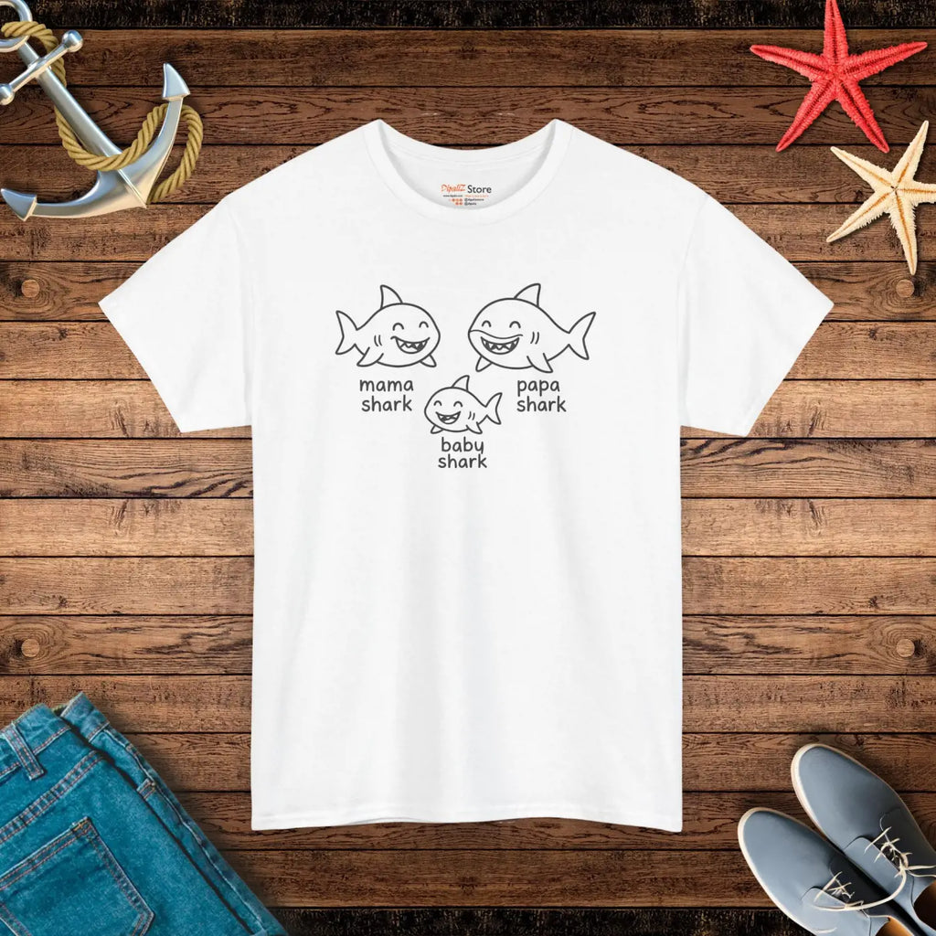 Unisex Heavy Cotton Tee - Meme Design Family Fun - DipaliZ
