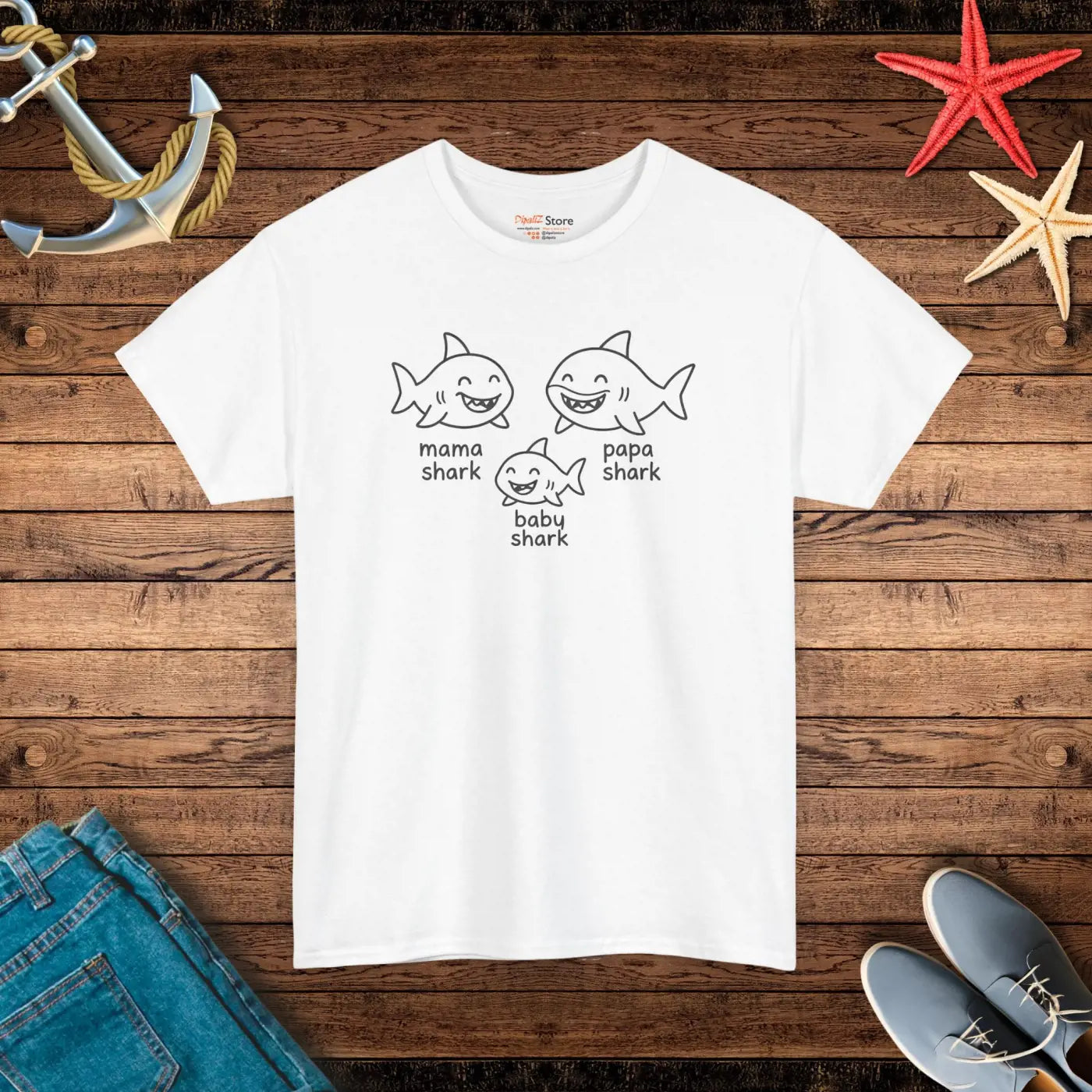 Unisex Heavy Cotton Tee - Meme Design Family Fun - DipaliZ