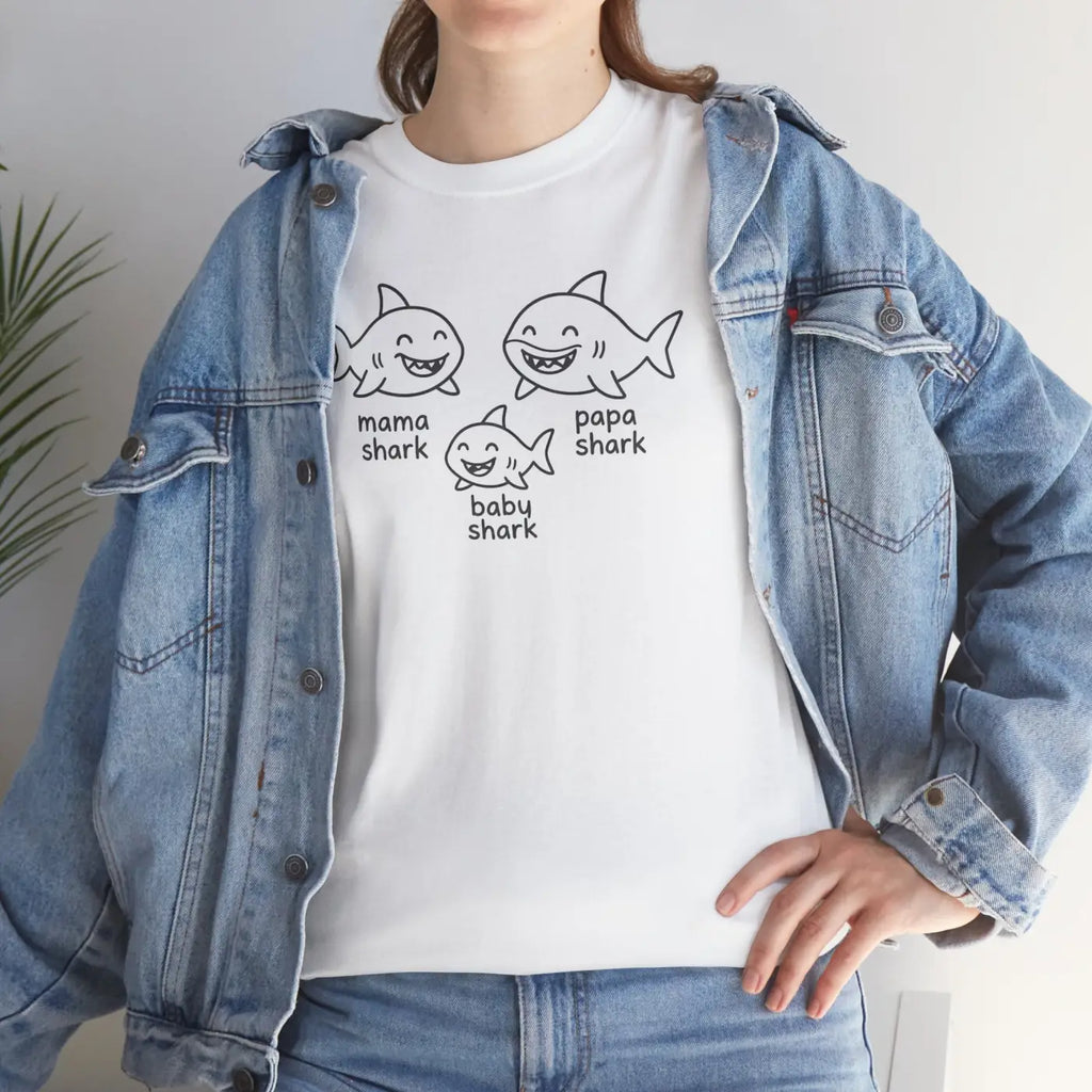 Unisex Heavy Cotton Tee - Meme Design Family Fun - DipaliZ