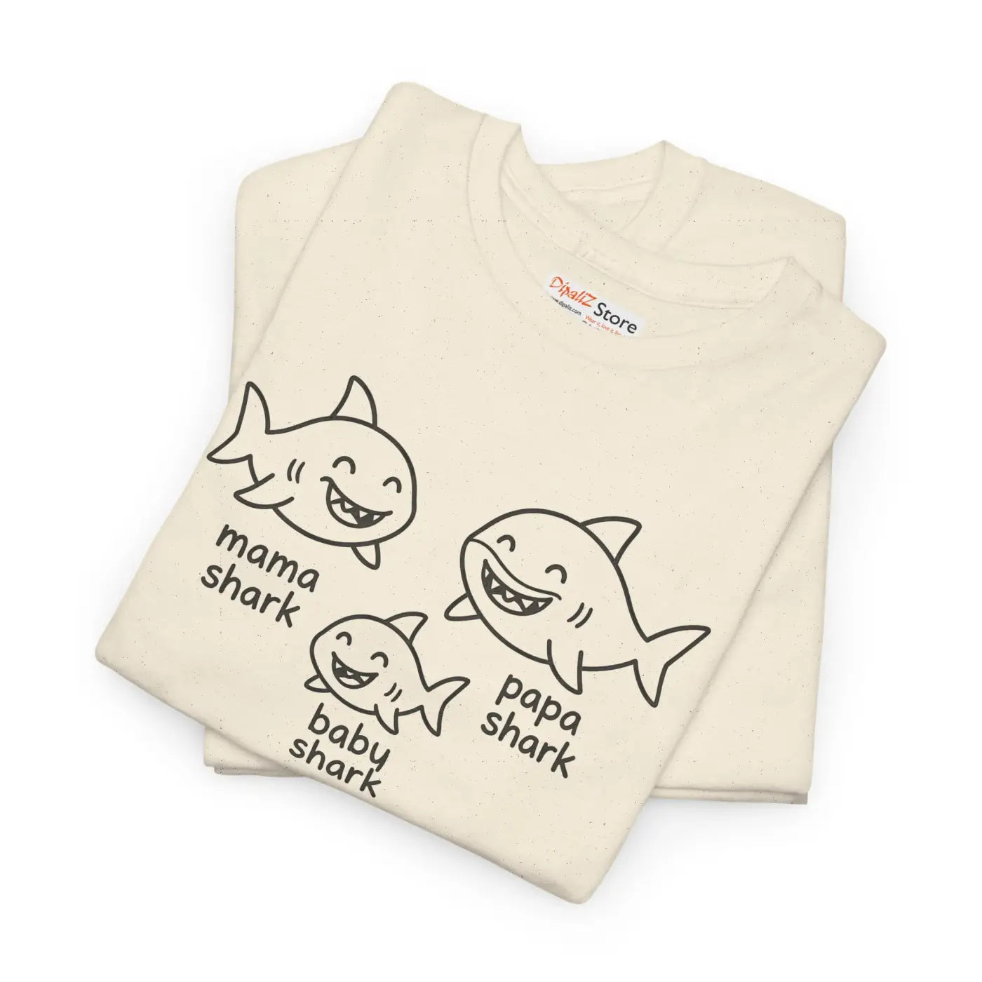 Unisex Heavy Cotton Tee - Meme Design Family Fun - DipaliZ