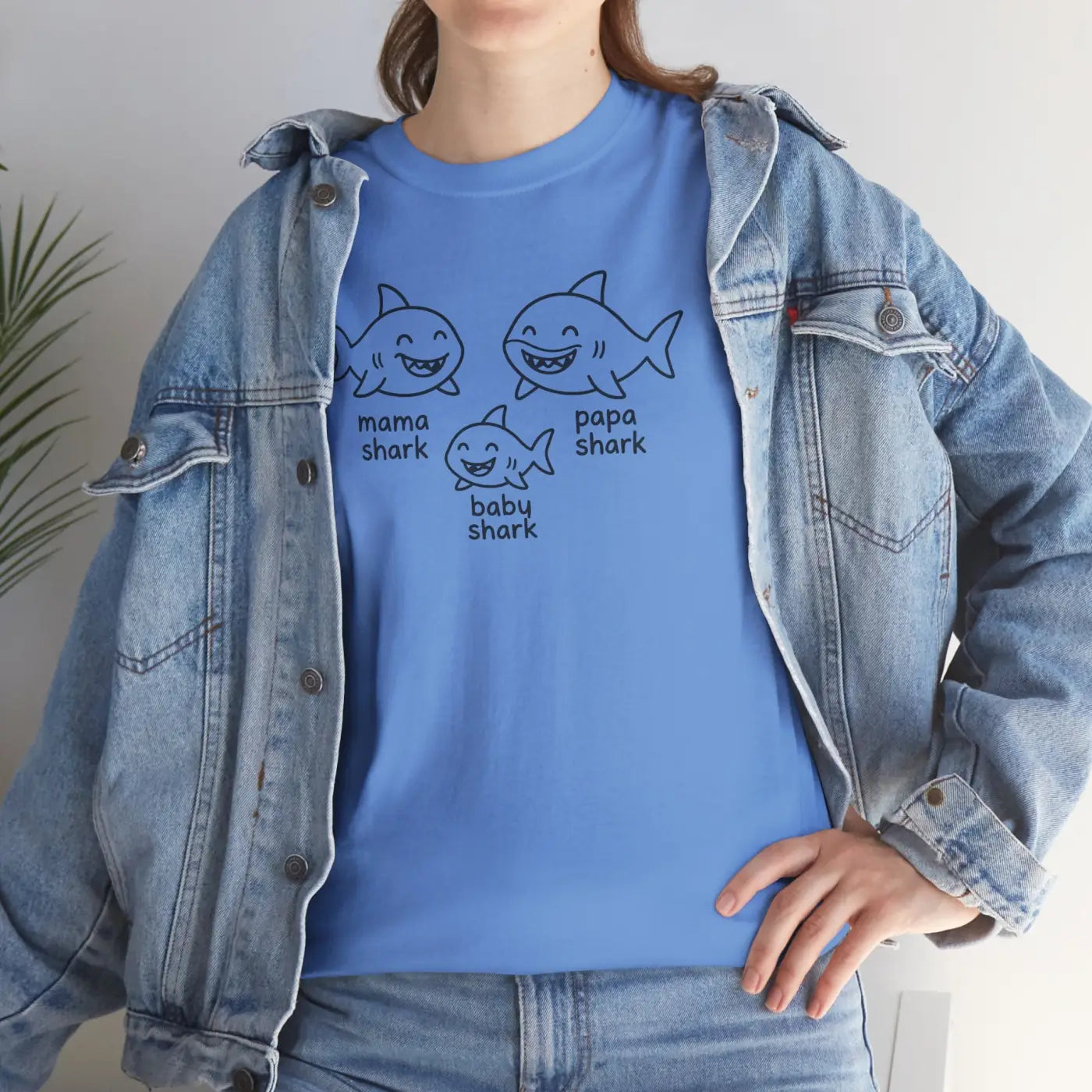 Unisex Heavy Cotton Tee - Meme Design Family Fun - DipaliZ