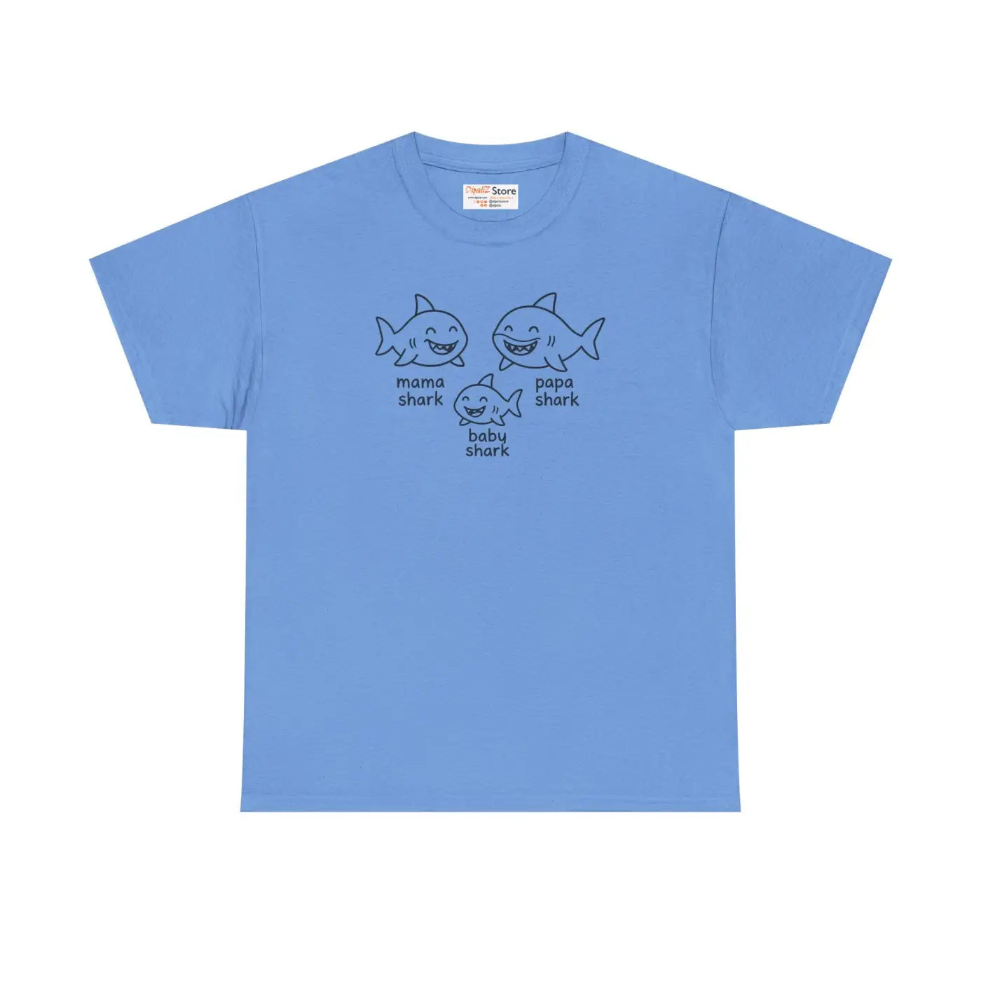 Unisex Heavy Cotton Tee - Meme Design Family Fun - DipaliZ