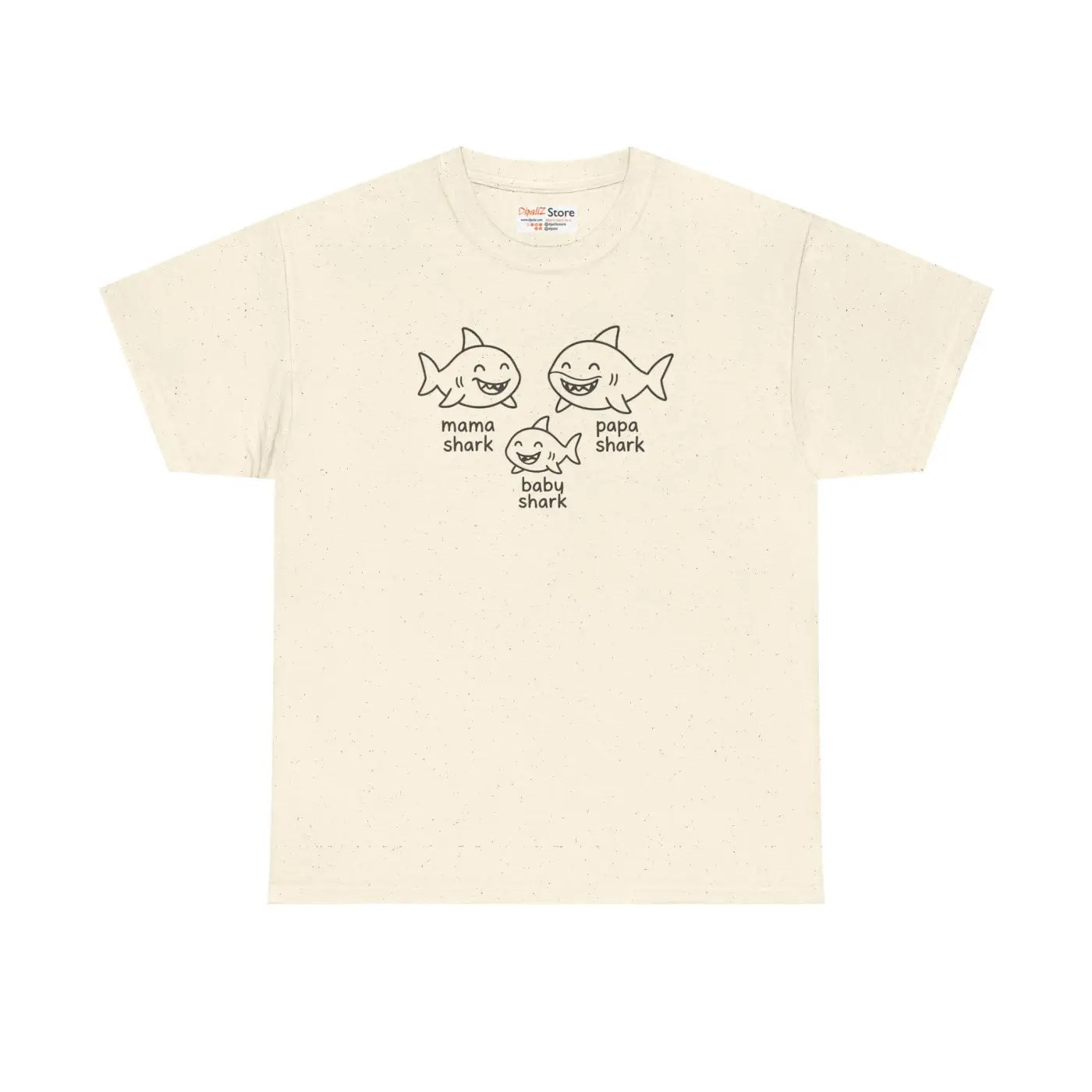 Unisex Heavy Cotton Tee - Meme Design Family Fun - DipaliZ