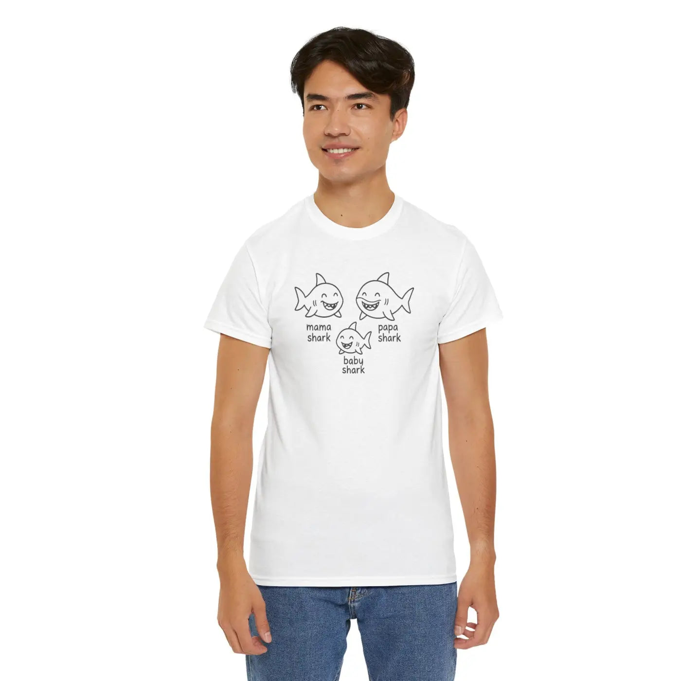 Unisex Heavy Cotton Tee - Meme Design Family Fun - DipaliZ