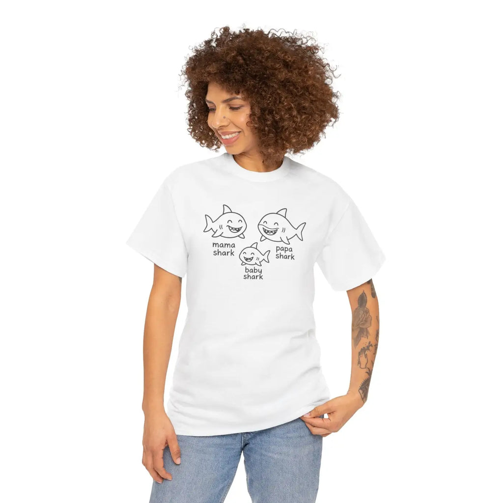 Unisex Heavy Cotton Tee - Meme Design Family Fun - DipaliZ