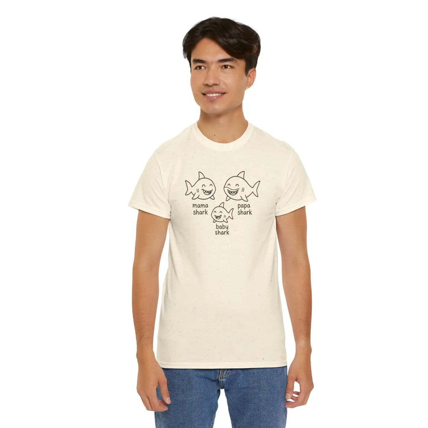 Unisex Heavy Cotton Tee - Meme Design Family Fun - DipaliZ