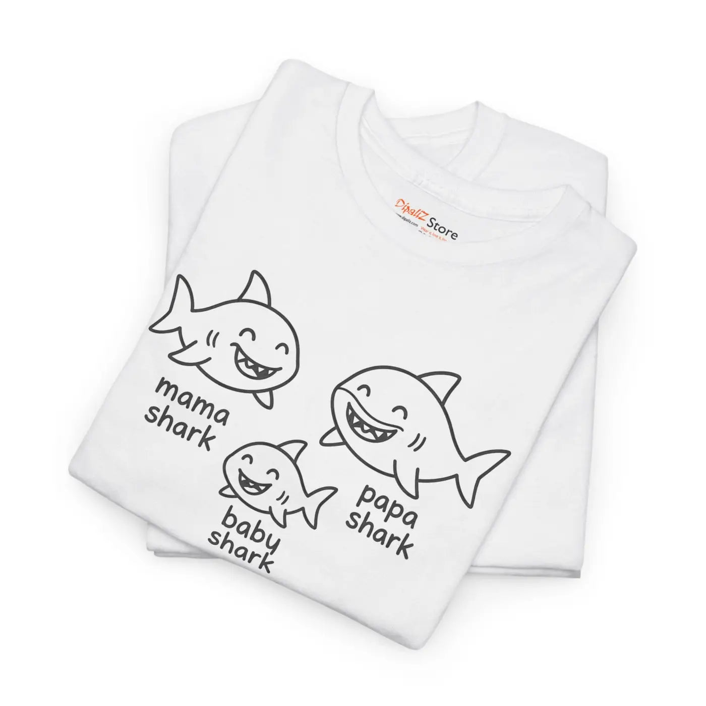 Unisex Heavy Cotton Tee - Meme Design Family Fun - DipaliZ
