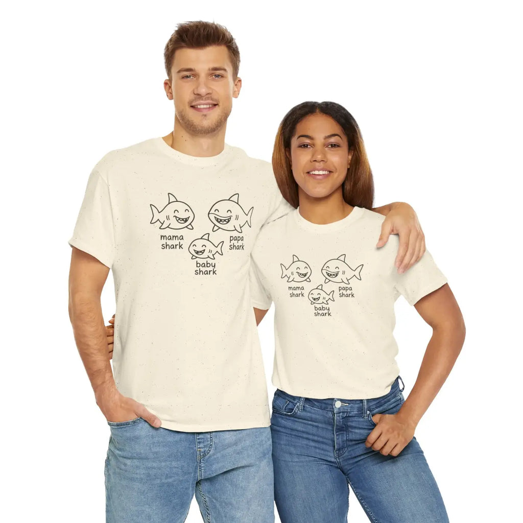 Unisex Heavy Cotton Tee - Meme Design Family Fun - DipaliZ