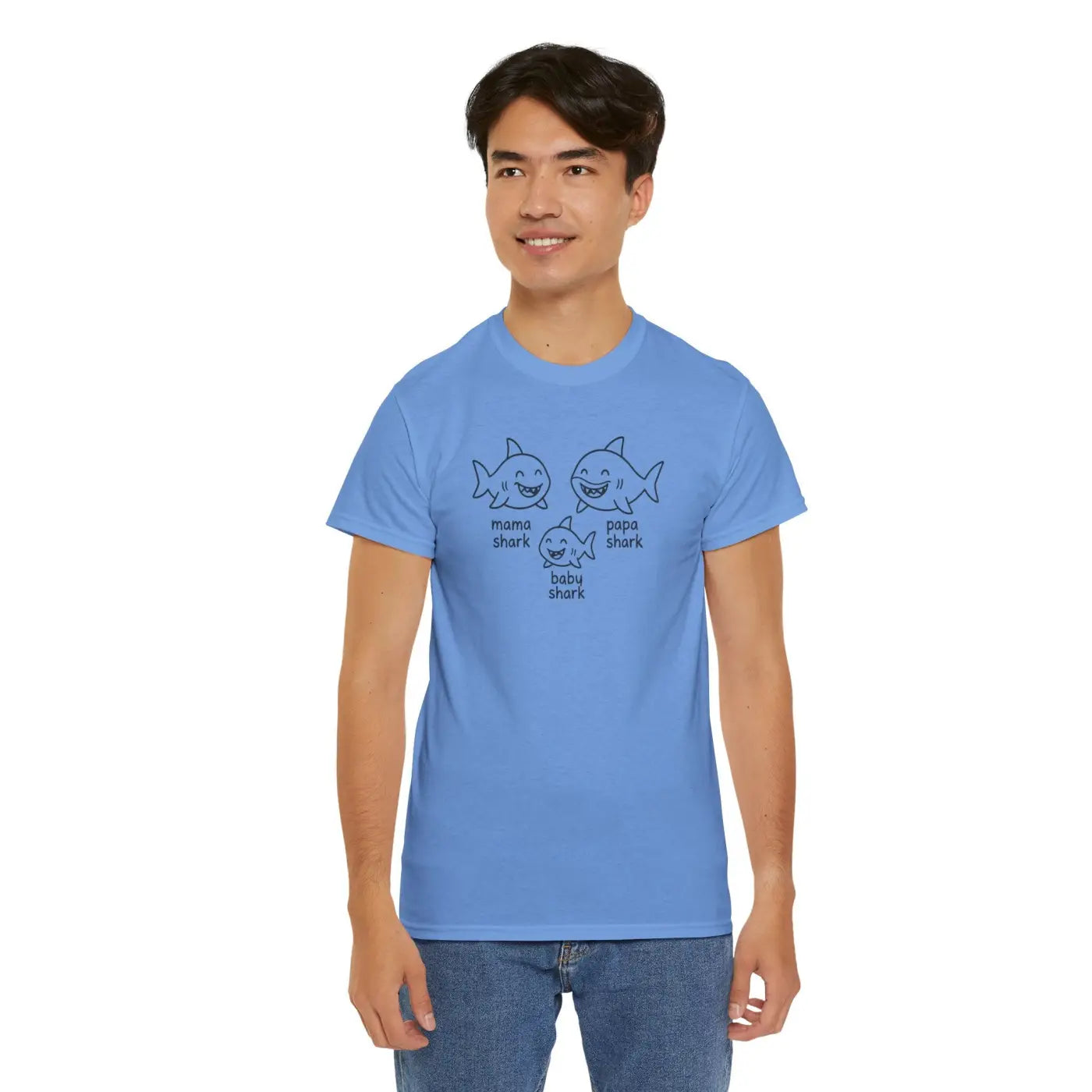Unisex Heavy Cotton Tee - Meme Design Family Fun - DipaliZ