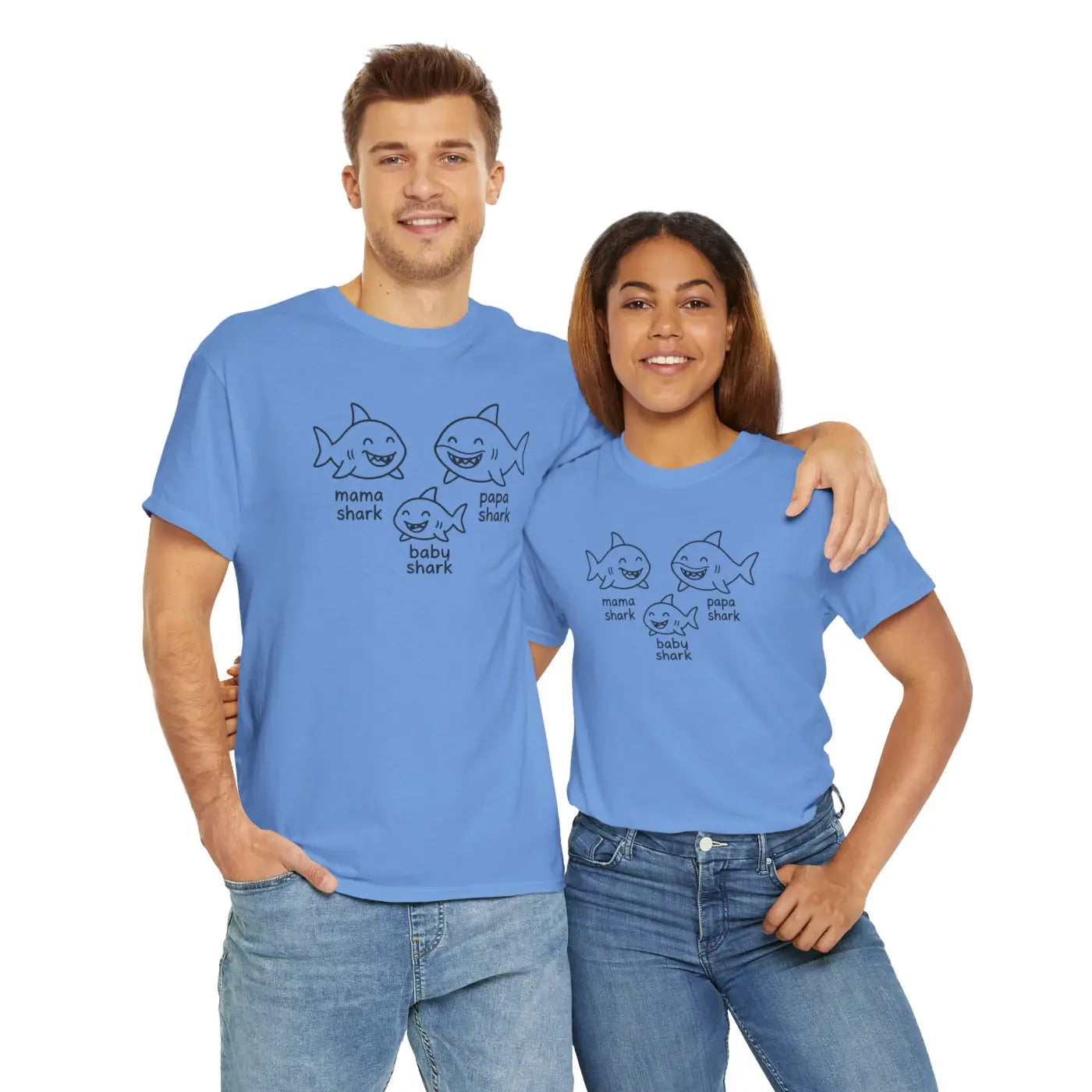 Unisex Heavy Cotton Tee - Meme Design Family Fun - DipaliZ
