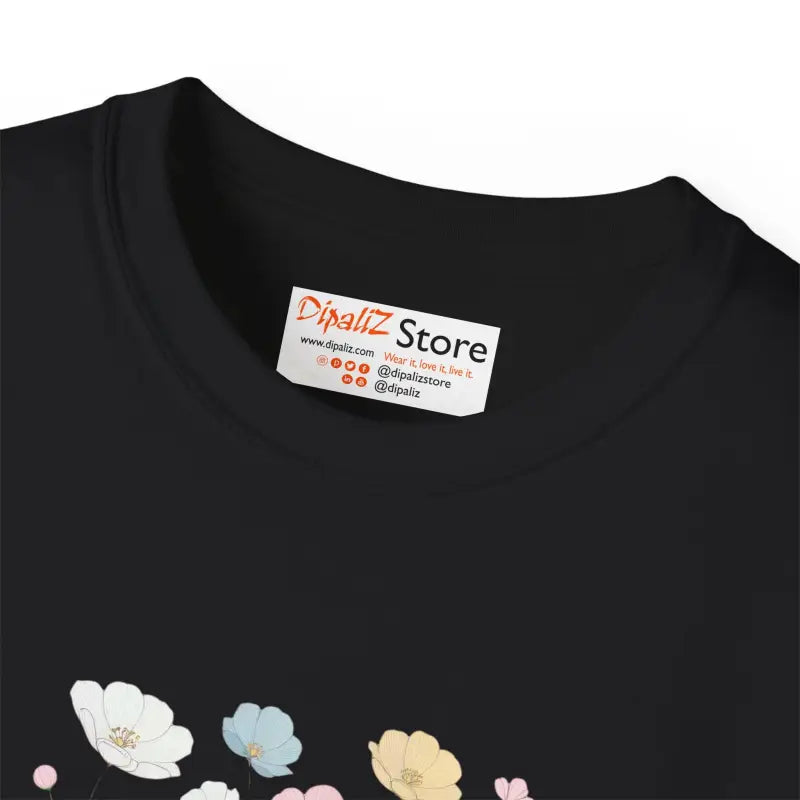 Floral Mama Unisex Tee - Stylish Cotton Design - DipaliZ