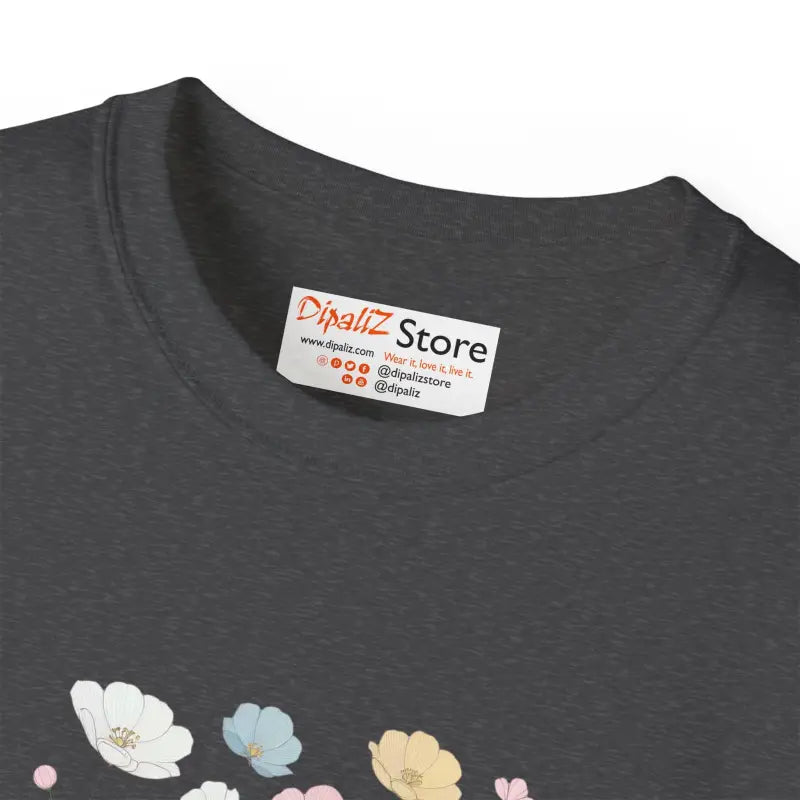 Floral Mama Unisex Tee - Stylish Cotton Design - DipaliZ