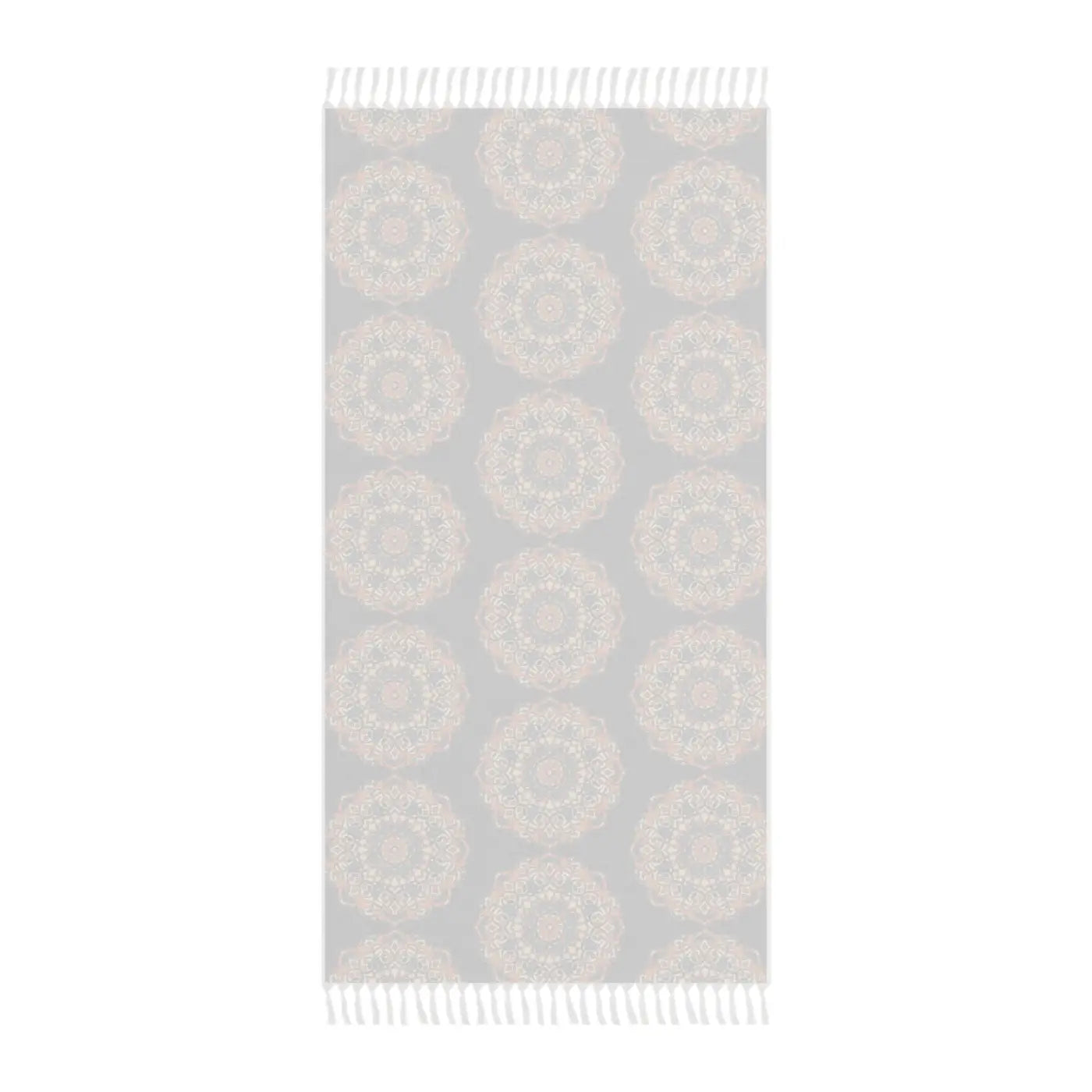Boho Beach Blanket - Mandal Abstract Geometric Pattern - DipaliZ