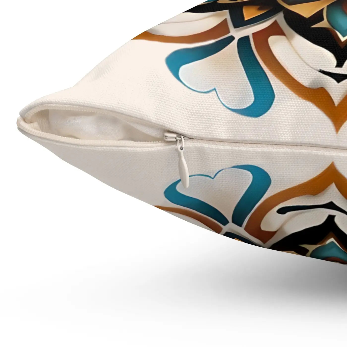 Mandal Geometric Design Throw Pillow - Polyester Square - DipaliZ