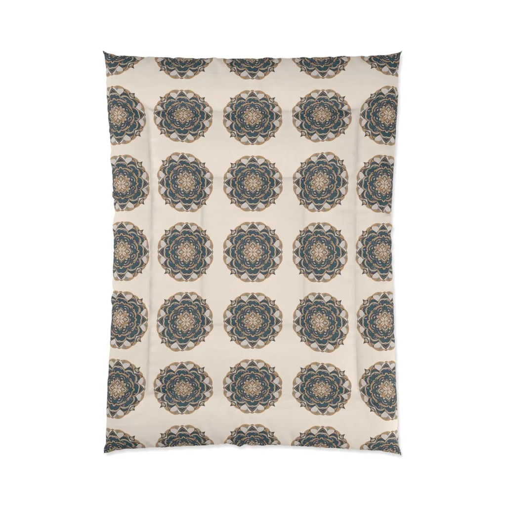 Polyester Comforter - Bold Mandal Pattern Bedding - DipaliZ