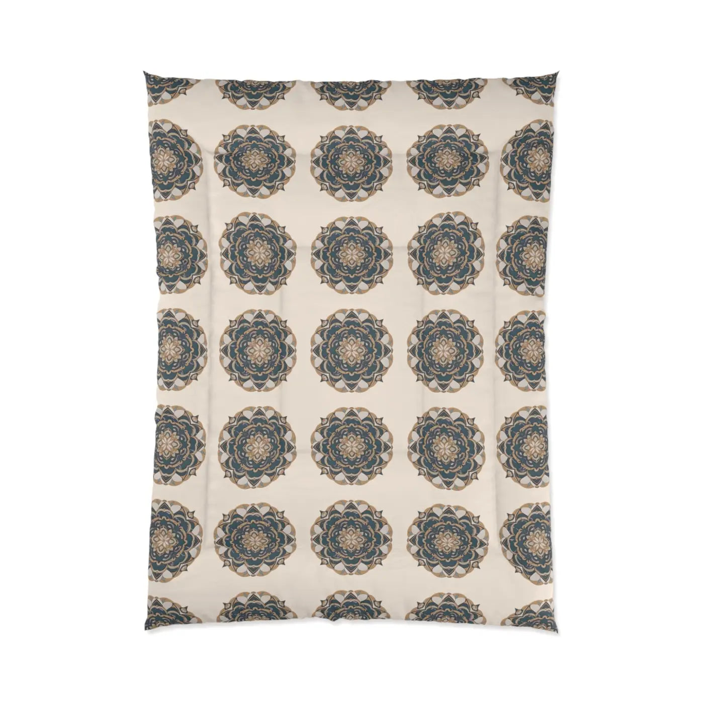 Polyester Comforter - Bold Mandal Pattern Bedding - DipaliZ