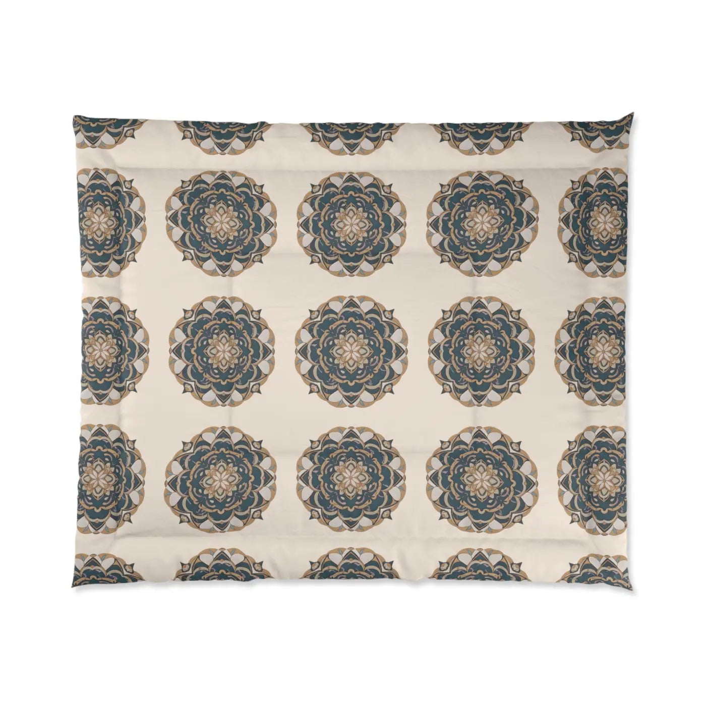 Polyester Comforter - Bold Mandal Pattern Bedding - DipaliZ