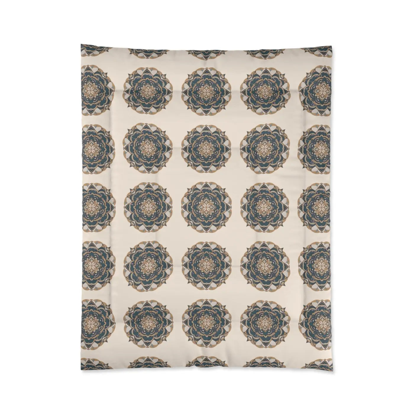 Polyester Comforter - Bold Mandal Pattern Bedding - DipaliZ