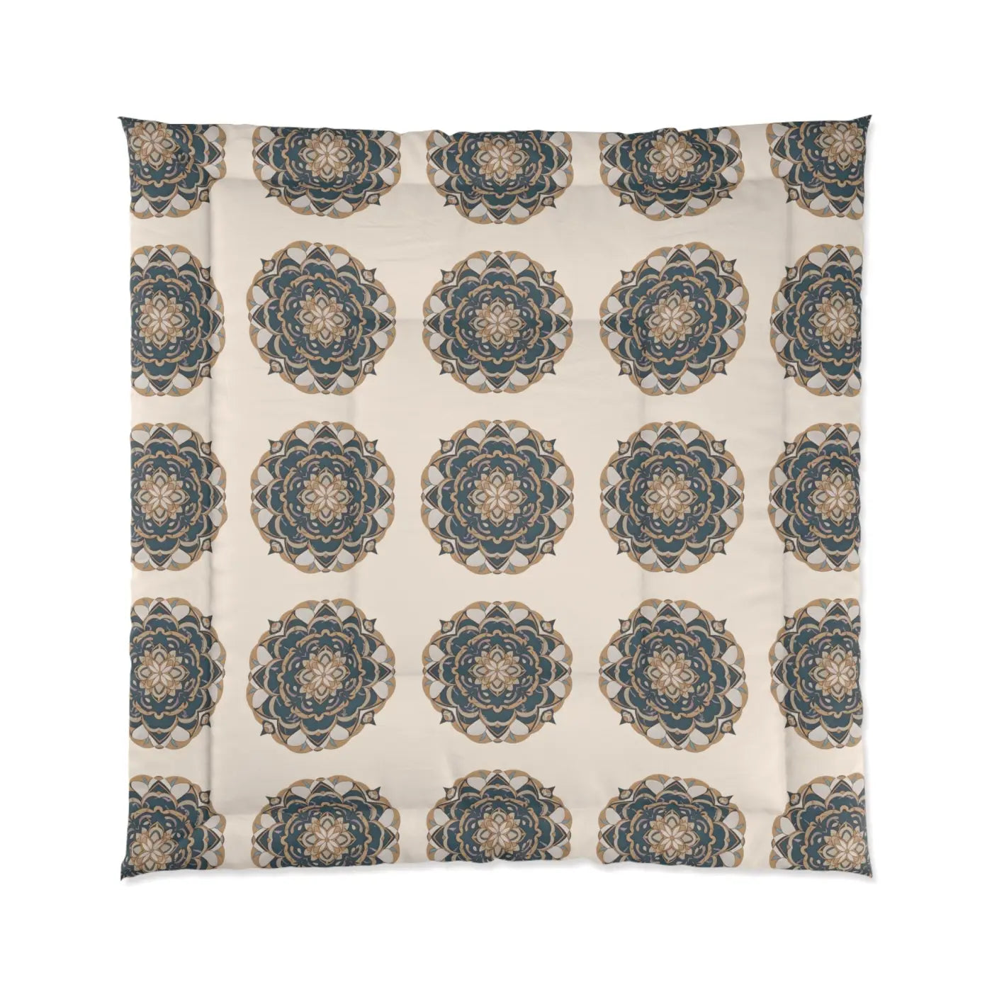 Polyester Comforter - Bold Mandal Pattern Bedding - DipaliZ
