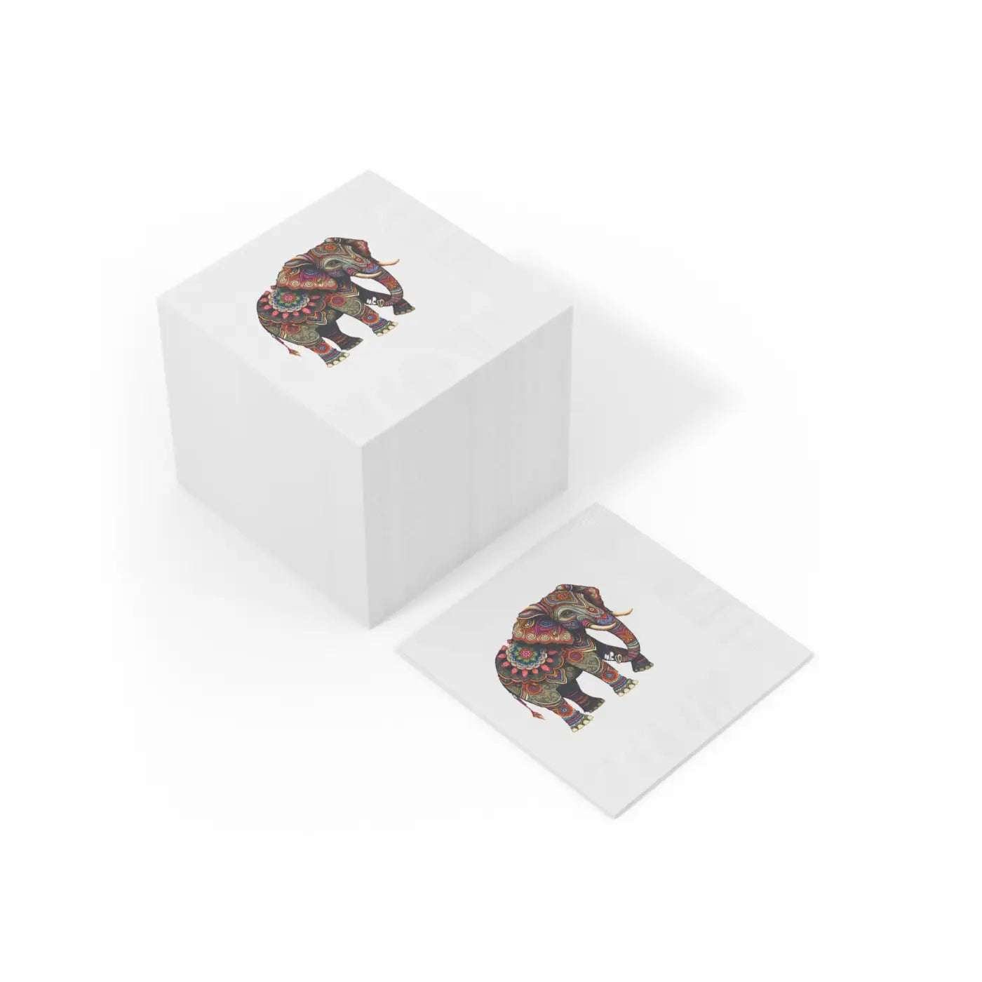 White Coined Napkins - Fresh Modern Elegance - DipaliZ