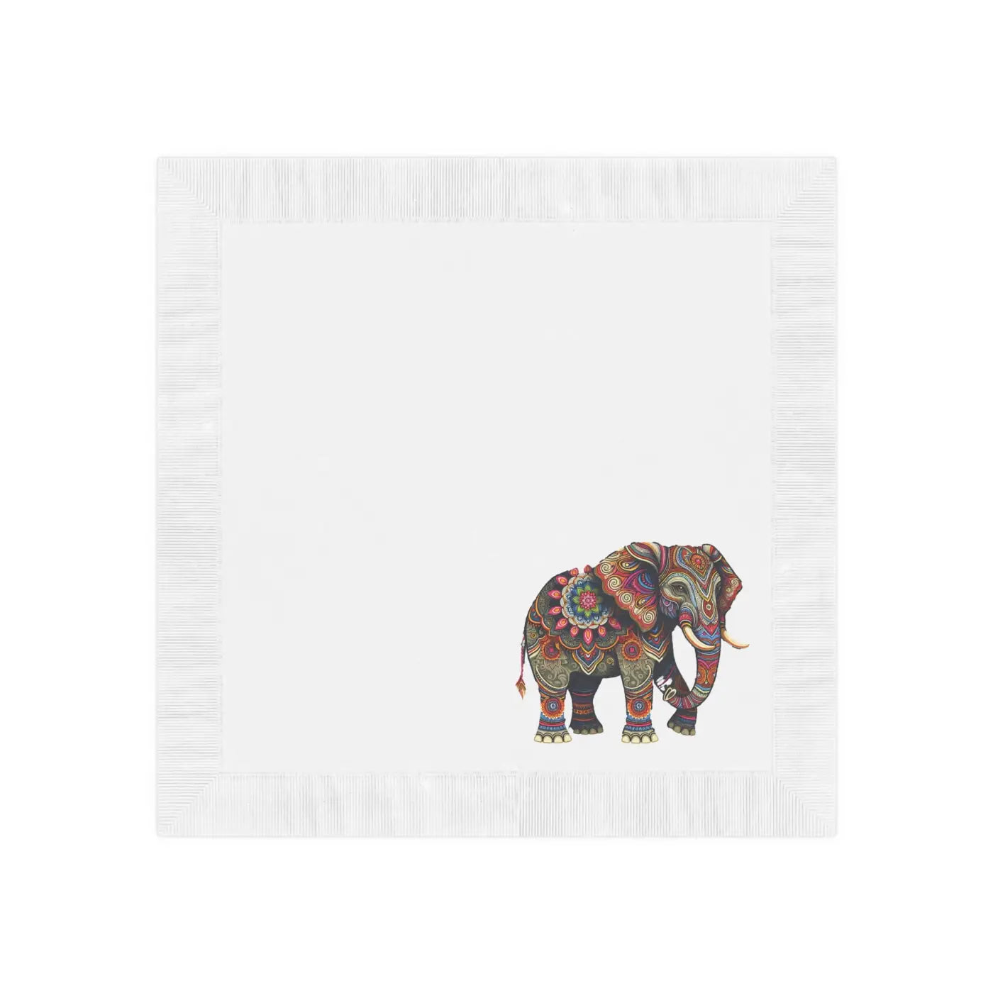 White Coined Napkins - Fresh Modern Elegance - DipaliZ