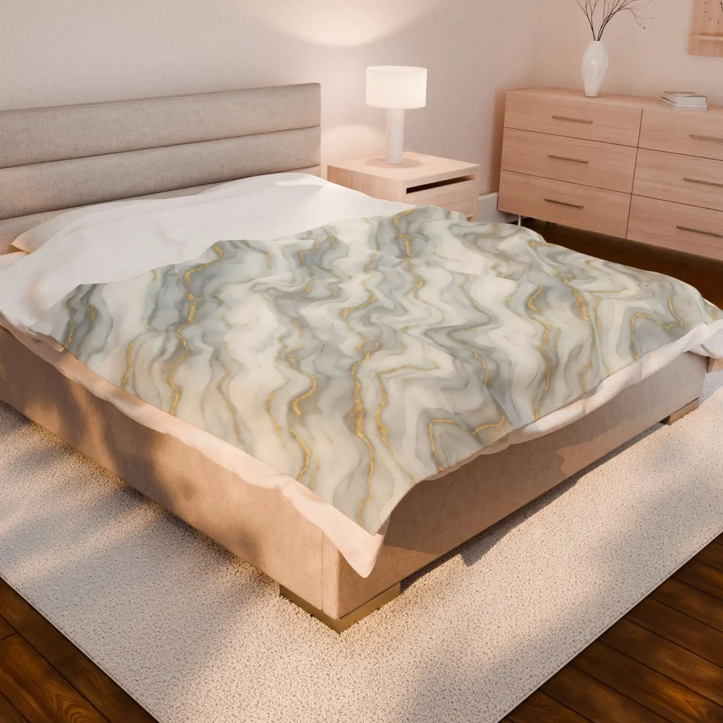 Ultimate Cozy Velveteen Plush Blanket - Cloudlike Softness - DipaliZ