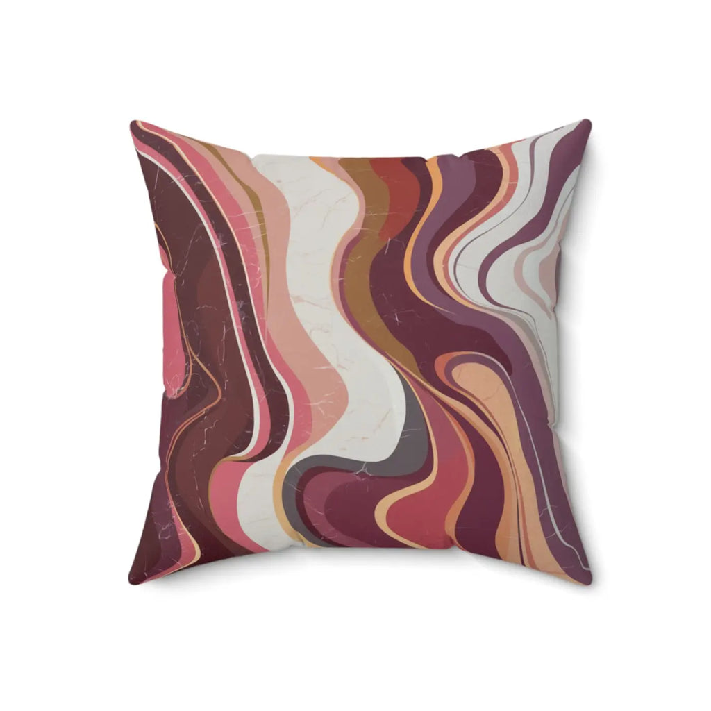 Marble Marvels Throw Pillows - Sustainable Room Accents - DipaliZ