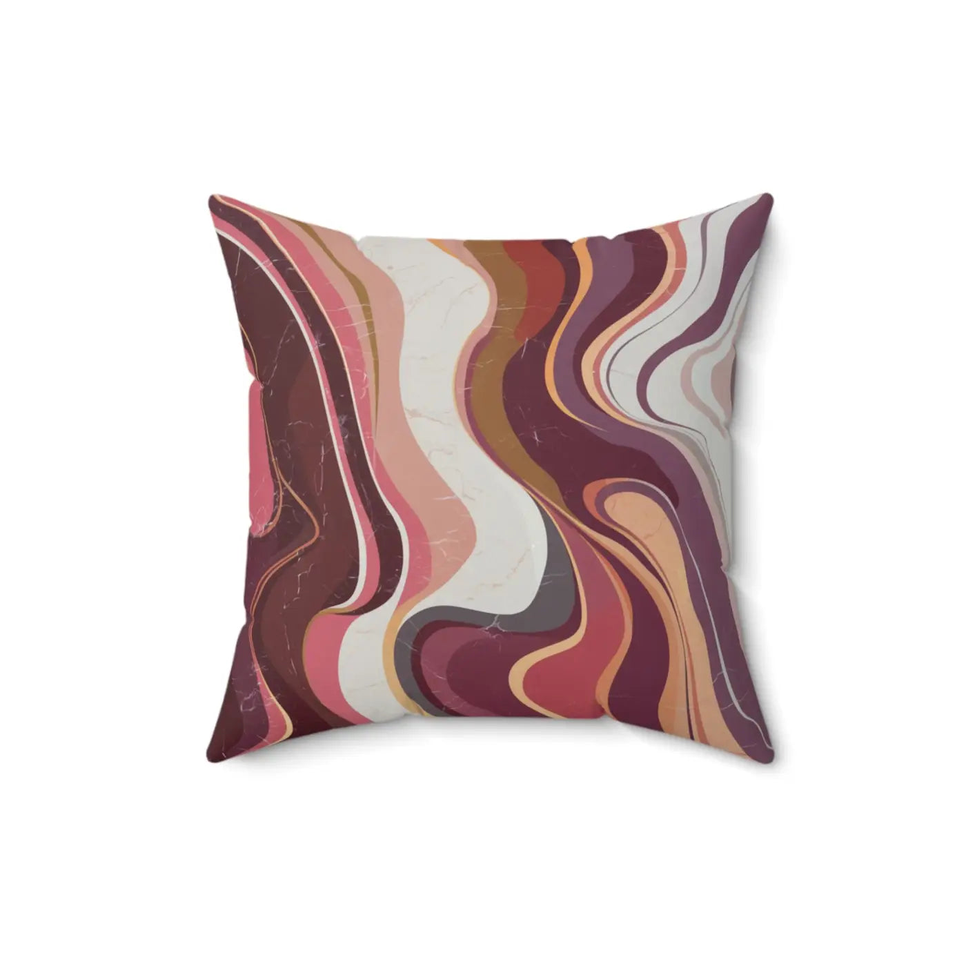 Marble Marvels Throw Pillows - Sustainable Room Accents - DipaliZ