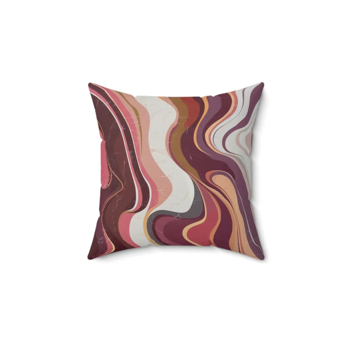 Marble Marvels Throw Pillows - Sustainable Room Accents - DipaliZ
