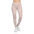 Marble Print Leggings - Vibrant Fashionable Workout - DipaliZ