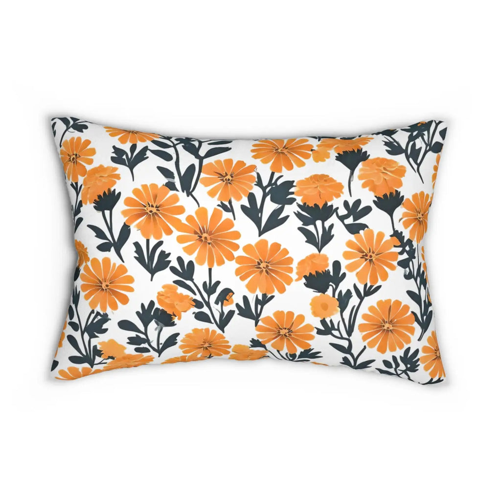 Marigold Spun Polyester Lumbar Pillow - Ready to Stuff - DipaliZ