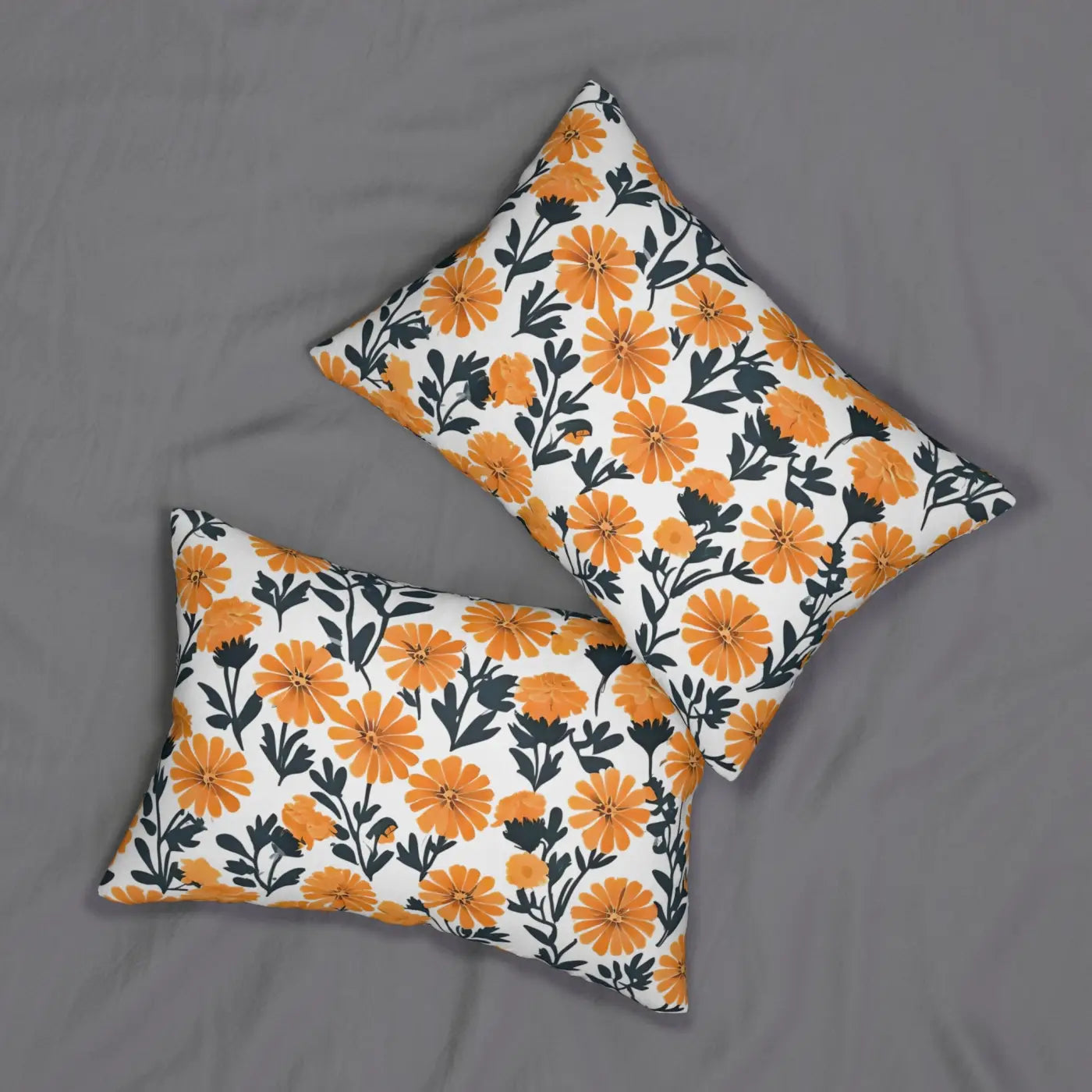 Marigold Spun Polyester Lumbar Pillow - Ready to Stuff - DipaliZ