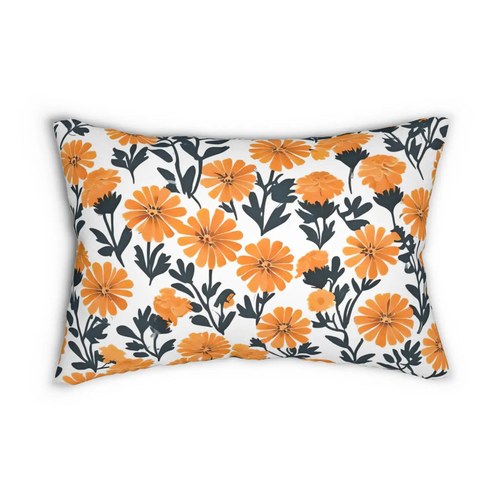 Marigold Spun Polyester Lumbar Pillow - Ready to Stuff - DipaliZ
