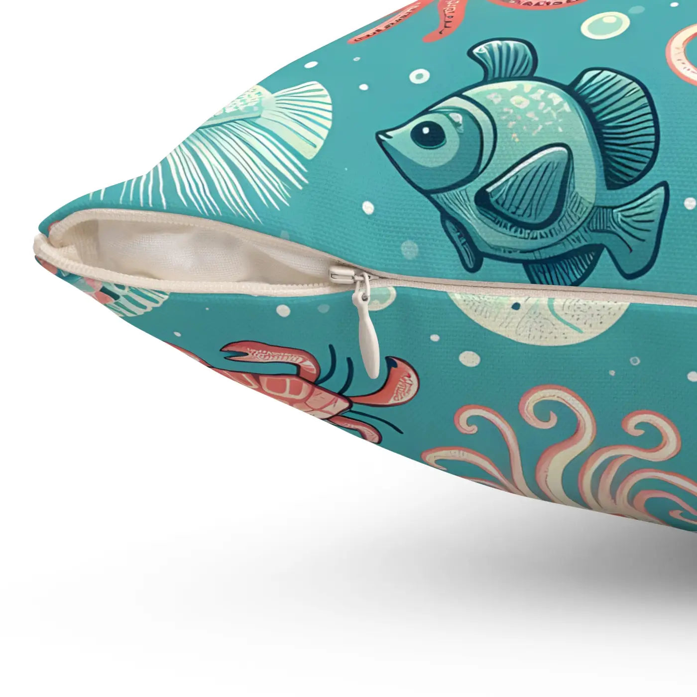 Marine Animals Polyester Pillows - Durable Spun Polyester - DipaliZ