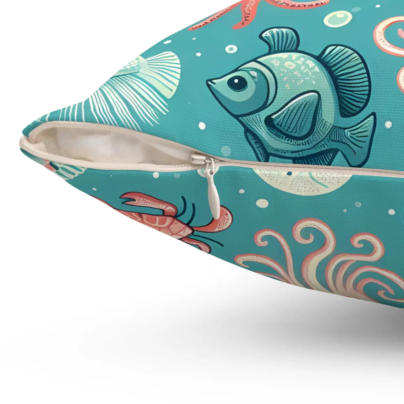 Marine Animals Polyester Pillows - Durable Spun Polyester - DipaliZ