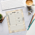 Nautical Daily Planner - Set Sail Design - DipaliZ