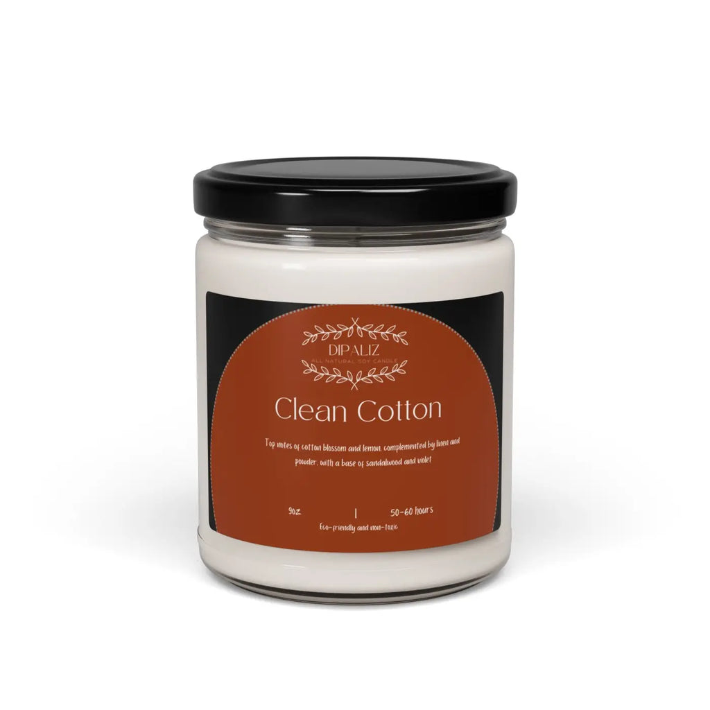 Immersive Maroon Scented Soy Candle - Natural Soy Wax - DipaliZ
