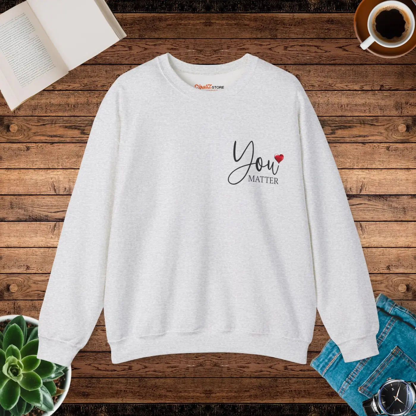 Ultimate Heavy Blend Crewneck - Unisex Comfort Style - DipaliZ