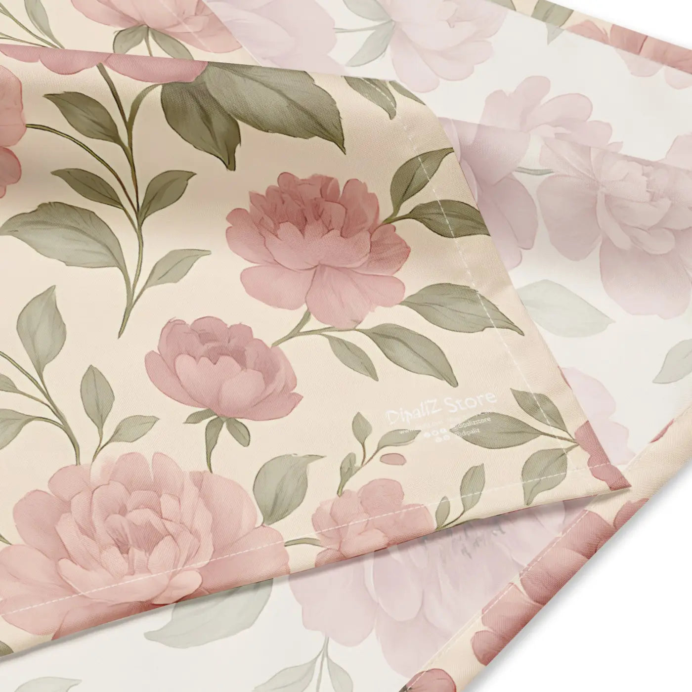 Mauve Roses All-Over Print Bandana - Premium Style - DipaliZ