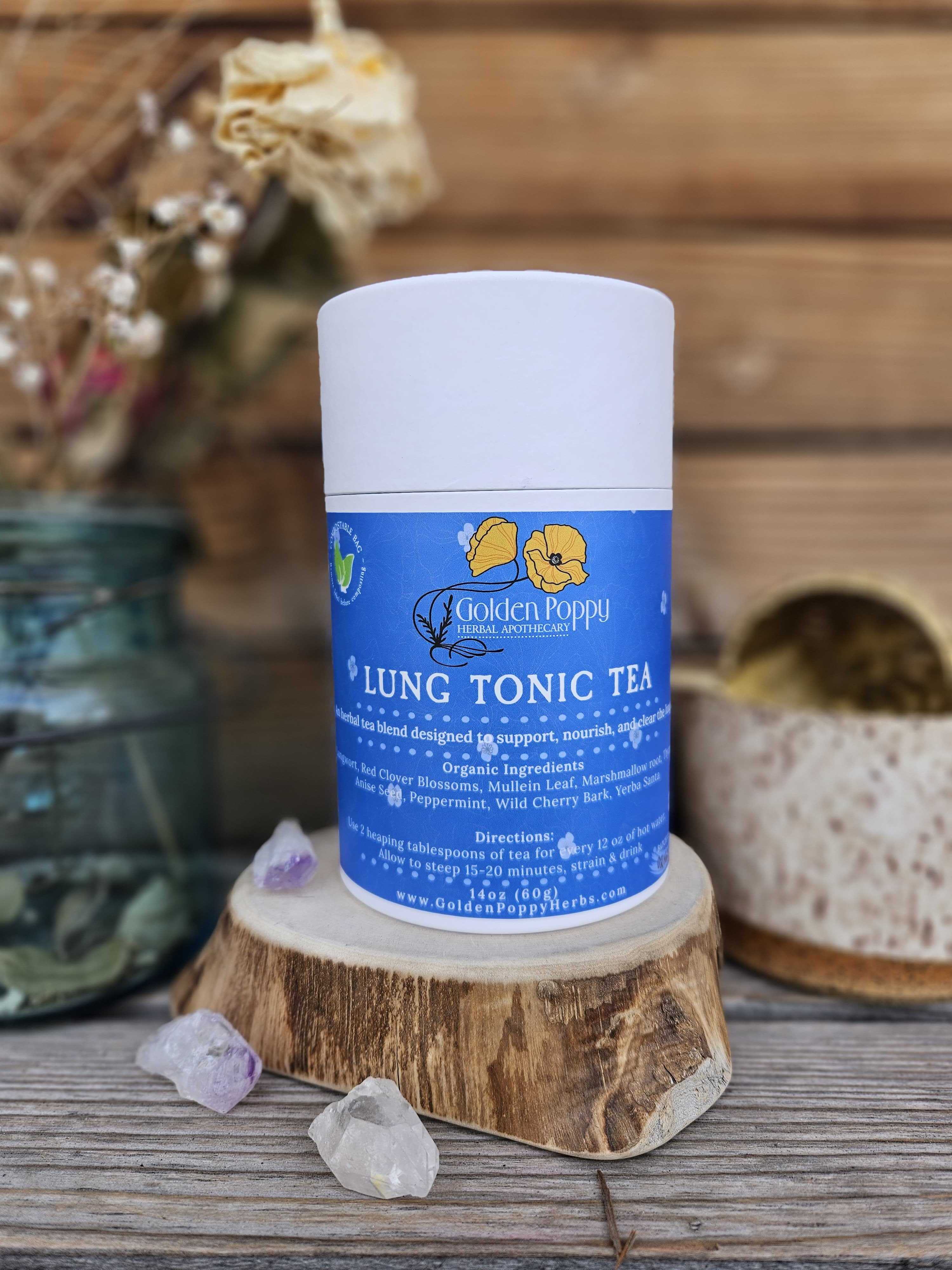 Lung Tonic Tea, 14oz Tube (80g)