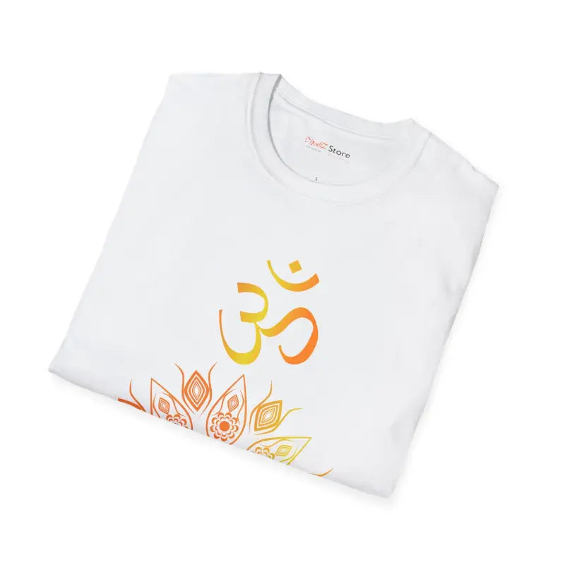 Aum Mandala Tee - Unisex Softstyle Cotton T-Shirt - DipaliZ