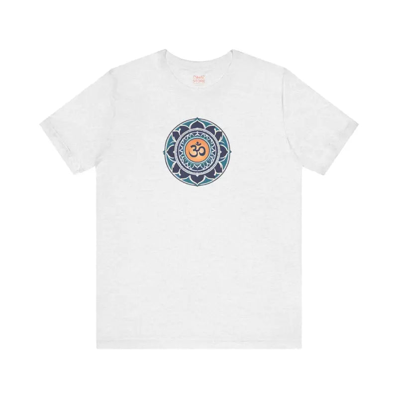 Meditation Aum Unisex Jersey Short Sleeve Tee - Serenity Awaits - DipaliZ