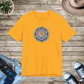 Meditation Aum Unisex Jersey Short Sleeve Tee - Serenity Awaits - DipaliZ