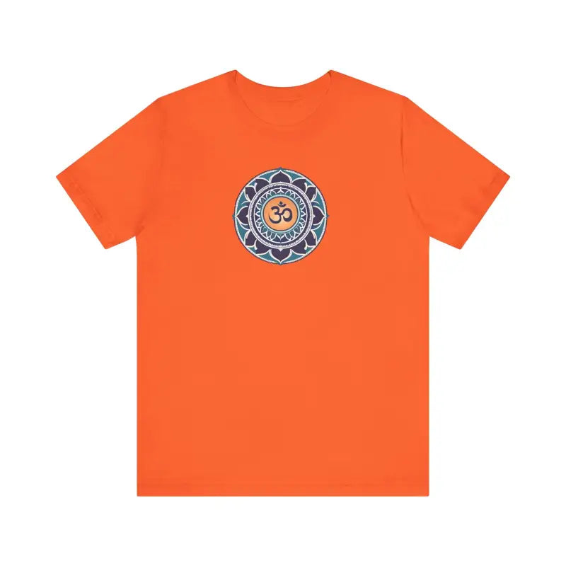 Meditation Aum Unisex Jersey Short Sleeve Tee - Serenity Awaits - DipaliZ