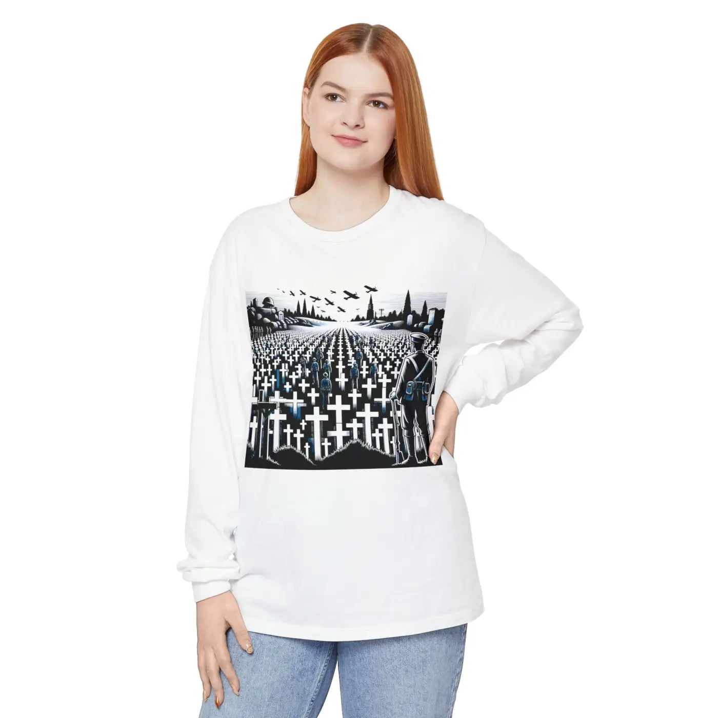 Patriot Style Tee - Soft Comfort Shirt Memorial Day Long - DipaliZ