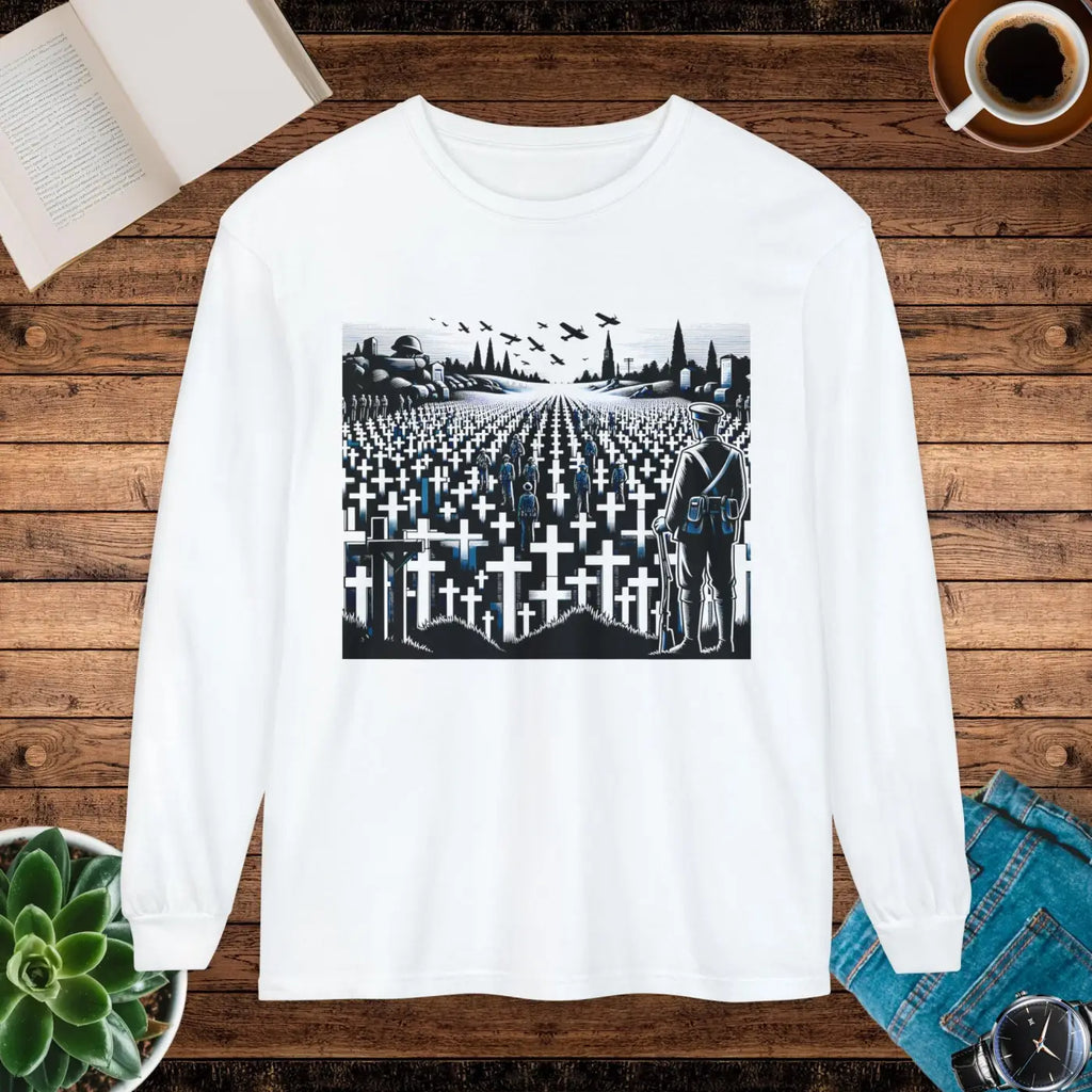 Patriot Style Tee - Soft Comfort Shirt Memorial Day Long - DipaliZ