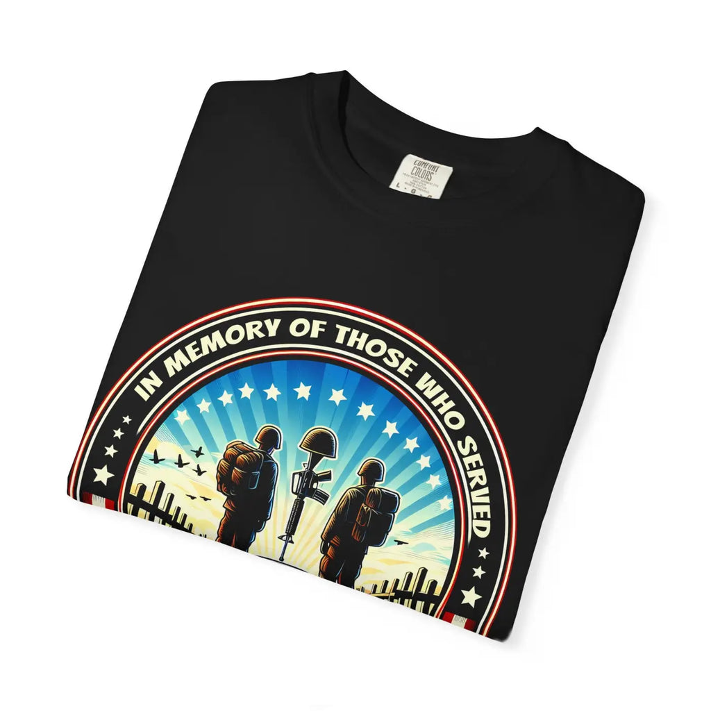Memorial Tribute Unisex T-Shirt - Garment-Dyed Cotton - DipaliZ
